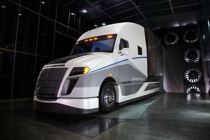 Freightliner's first SuperTruck demonstrated more than 115% improvement in overall freight...