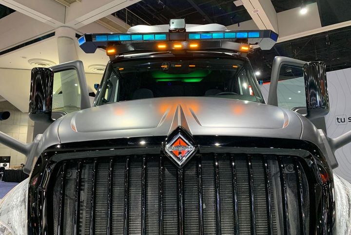 TuSimple exhibited at the American Trucking Associations' Management Conference and Exhibition...