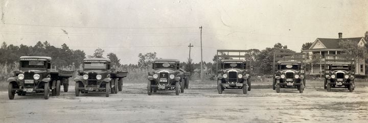 Epes fleet in the early days.