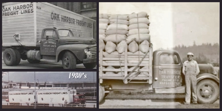 Oak Harbor began as a local transfer company and over the decades grew into a large regional LTL.