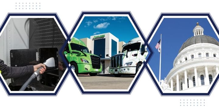 HDT’s Senior Contributing Editor Jack Roberts is keeping an eye on electric trucks, ICE developments and the infrastructure bill in 2023. - Graphic: HDT