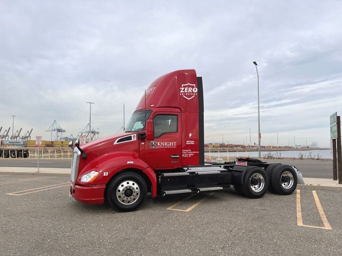 Knight-Swift Transportation procured the Kenworth T680E Class 8 battery-electric...