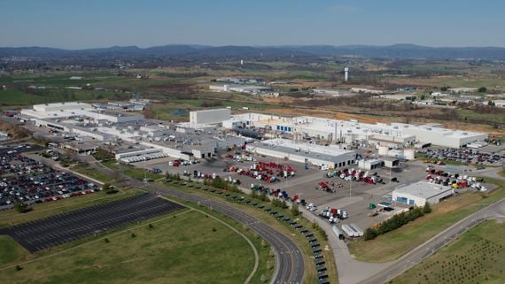 Volvo's U.S. plants, the NRV (shown) in Virginia and the LVO in Pennsylvania, will continue to be the company’s main North American heavy truck production sites. - Photo: Volvo (file)