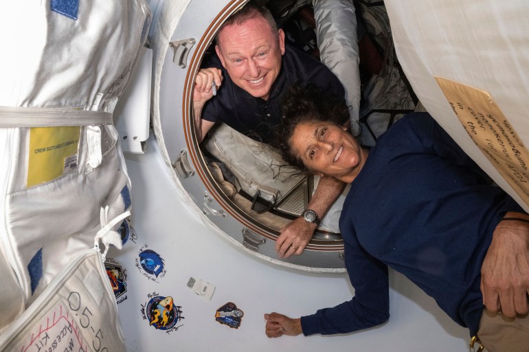 Astronauts Butch Wilmore and Suni Williams