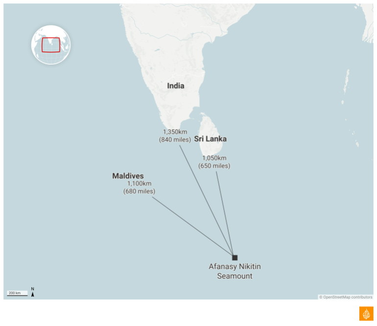 INTERACTIVE Afanasy Nikitin Seamount map India Sri Lanka Maldives-1718774595