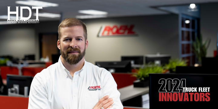 John Paape is VP of Information Technology at Roehl Transport. - Image: HDT Graphic | Roehl Transport Photos