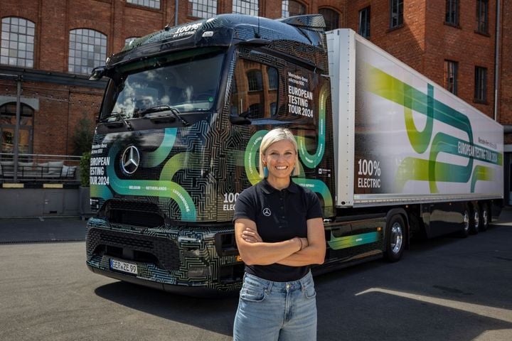 Karin Rådström, CEO Mercedes-Benz Trucks.