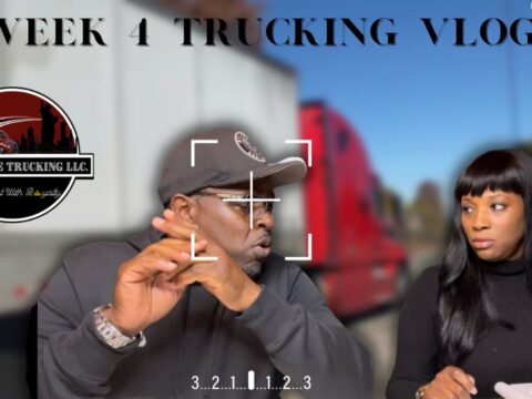 Week 4 Trucking Vlog Traveling To NYC| Cooking| Home Sweet Home| Food Shopping|