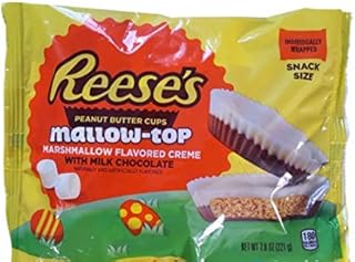 Reeses Mallow Top Marshmallow Flavored Chocolate