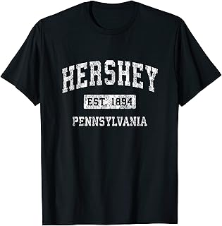 Hershey Pennsylvania PA Vintage Established