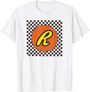 Reeses Peanut Checkered Background T Shirt