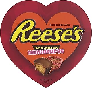 Reeses Chocolate Peanut Miniatures Valentines