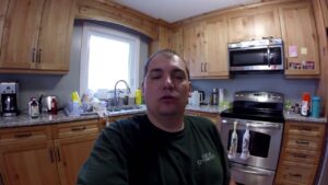 Trucker Rudi 05/12/15 at home cooking a stew