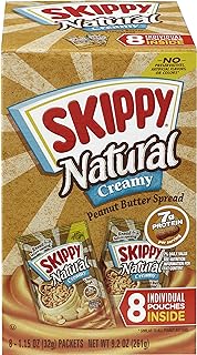 SKIPPY Natural Individual Squeeze Pouches