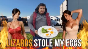 Lizards Stole My EGGS Culinary Chronicles in the Trucker life work trucker funny automobile