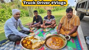 Aaj Hum Driver Milkar party Karenge jungle mai || Cooking With Indian Truck Driver || vlog