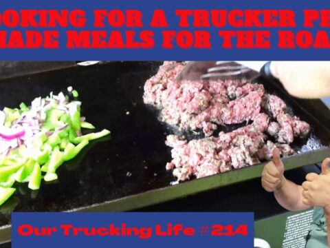 Cooking for a TRUCKER on the BLACKSTONE Griddle Our Trucking Life 214 landstar trucking