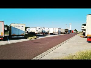 S1E2 New Truck Broken AC Cooking Outside American Trucking In Europe