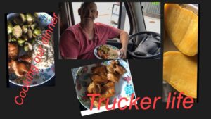 Trucker life/ cooking own food no problem/ chicken Tocino Filipino cooking