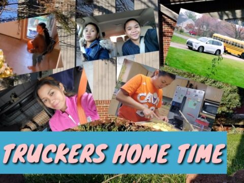 Filipina Trucker’s Home Time Vlog: Stepson Shows Stepmom How to Cook Egg No Bus Today Moms Duty