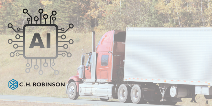 C.H. Robinson is using artificial intelligence to let small carriers know about available loads faster. - Image: HDT Graphic