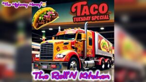 Cooking  ‍  on the open road, Highway  ️ Home   Cooking “Taco Tuesday”  | female trucker