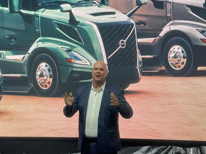 Magnus Koeck, vice president, strategy, brand and marketing for Volvo Trucks North America.