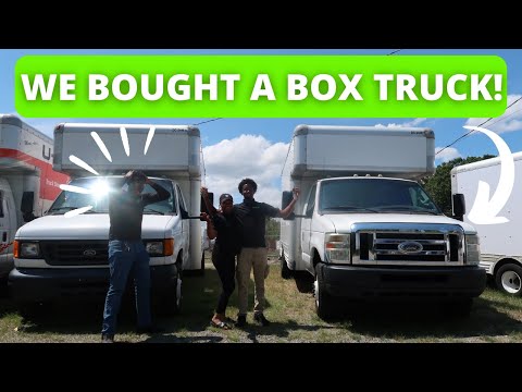 WE BOUGHT A BOX TRUCK!