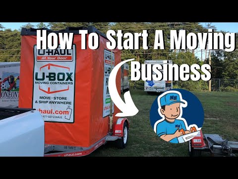 HOW TO START A MOVING BUSINESS WITH A PICKUP TRUCK AND UHAUL UBOX TRAILER