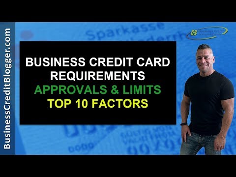 Business Credit Card Requirements - Business Credit 2019