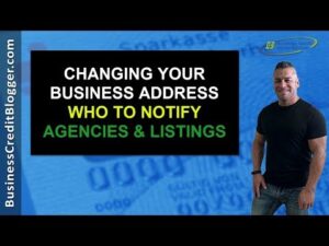 Changing Your Business Address - Business Credit 2020