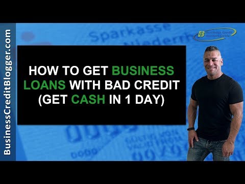 How to Get Business Loans with Bad Credit