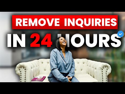 EXPERIAN 24 HOUR HARD INQUIRY REMOVAL HACK!