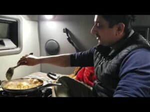 Trucking life…how we can cook in the Truck