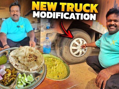 New Truck Ka Modification Start Ho Gaya || Cooking With Indian Truck Driver || vlog