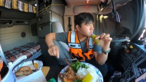 I’m Filipino trucker in USA. This is how I make my meal in my semi truck Ep.13