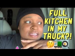 QUEEN TRUCKING FULL TRUCK KITCHEN TOUR?! |ROOKIE SEASON