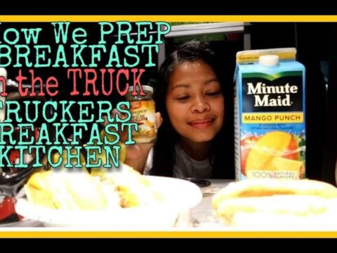 A Day in Our Trucking Life|PREPING BREAKFAST| TRUCKER’S BREAKFAST KITCHEN| Filipina Trucker’s Wife