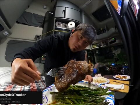 I’m Filipino trucker in USA. This is how I make my meal in my semi truck Ep.10