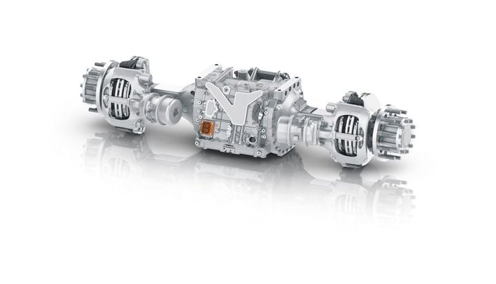 ZF AxTrax2 axle system.