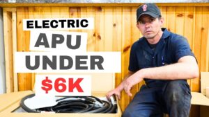 Electric APU for Semi Trucks starting under $6k – Our APU project – YouTube