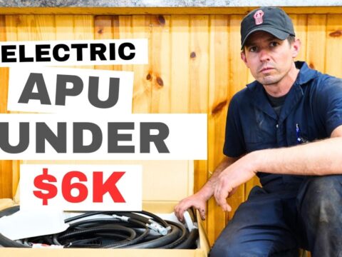 Electric APU for Semi Trucks starting under $6k – Our APU project – YouTube