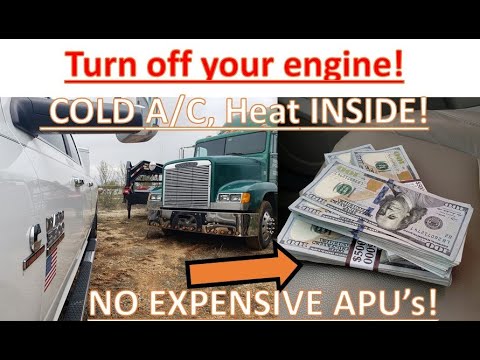 Gasoline generator, and inverter installation on my semi – YouTube