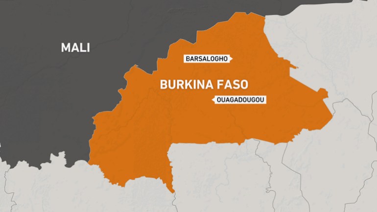 Burkina Faso map