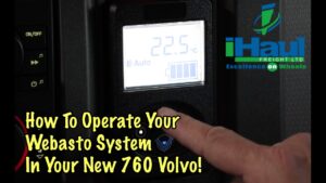 How To Operate Your Webasto Heater With An Electric APU In Your New 760 Volvo – YouTube