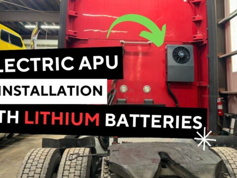 NEW All Electric APU with Lithium Batteries Installation (Lightweight & Under the Bunk) – YouTube