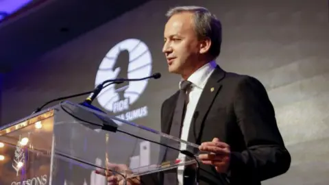 Getty Images Arkady Dvorkovich, Fide president and former Russian deputy prime minister