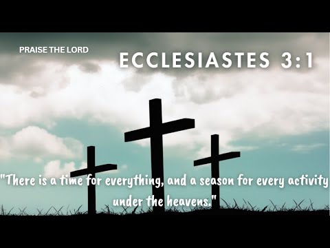 Work Life Balance Ecclesiastes 3:1 ✝️⚖️