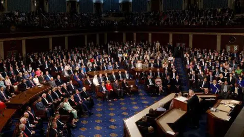 Getty Images US House of Representatives chamber in the US Capitol 