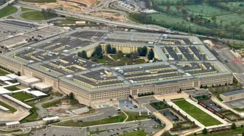 Getty Images Aerial view of the Pentagon in Washington DC